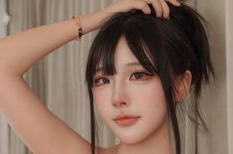 奶熊双马尾会让你嘴角上扬,Cat Demon喵崽的美图库存里可多着呢。